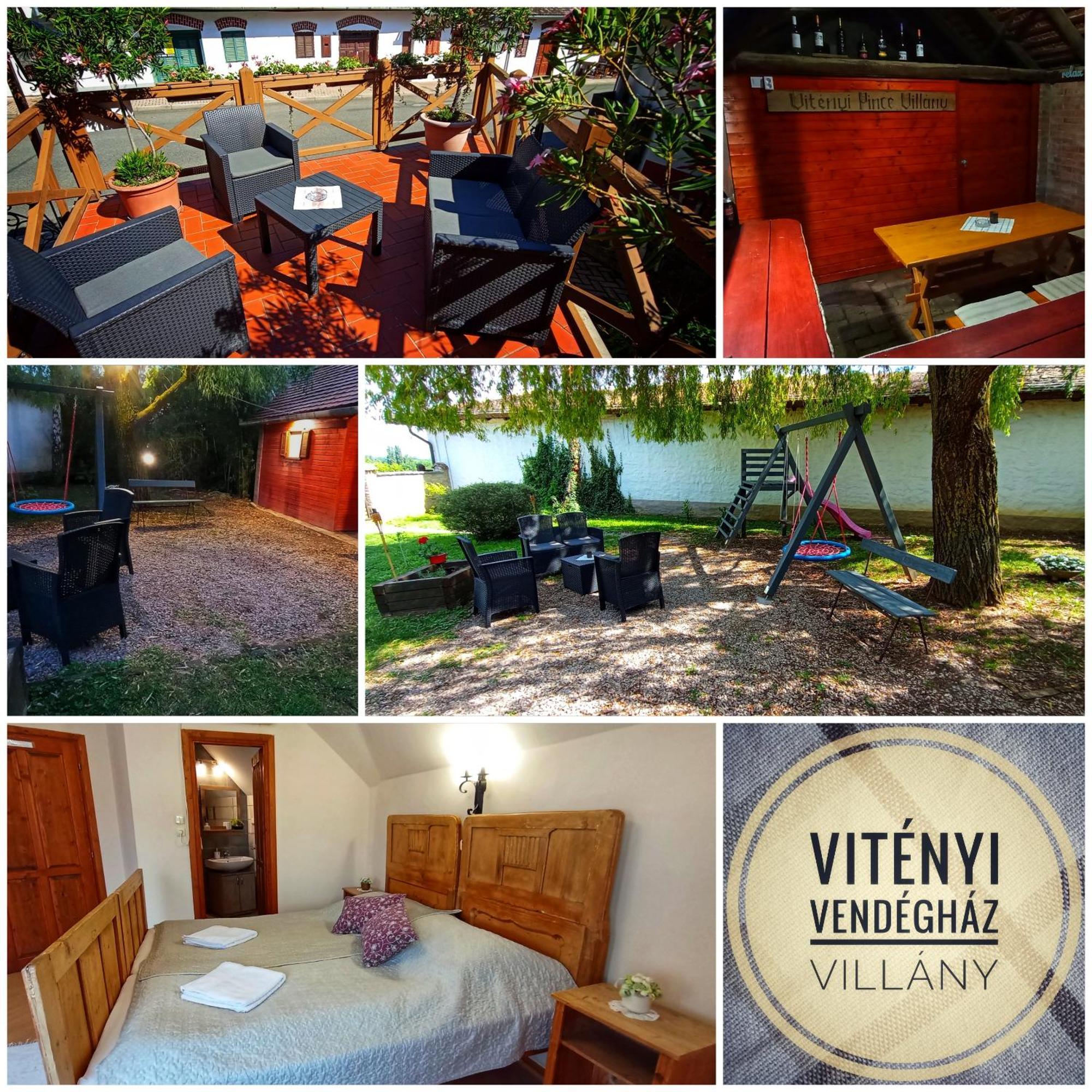 Vitenyi Pince Vendeghaz Villány Buitenkant foto